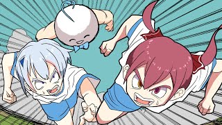 [Vtub] 被跟蹤狂彗醬纏上的阿夸(動畫)