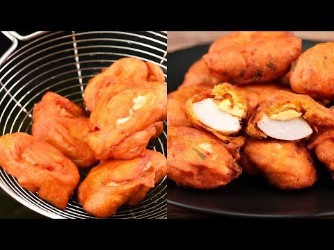 CRISPY EGG PAKODA l EASY & QUICK SNACK RECIPE