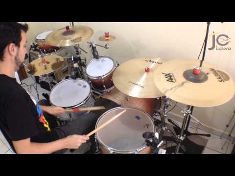 Vídeo Aula de Bateria #2 - JC Batera (Virada da música Deus da Força)