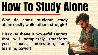 How to Stay Motivated While Studying Alone 🔥 | 8 Secrets to Boost Your Learning Power | Graded Read✅