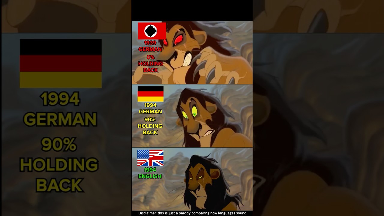 Long Live The King in different languages - From The Lion King Movie