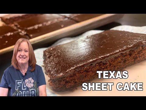 TEXAS SHEET CAKE, Chocolate Cake Recipe