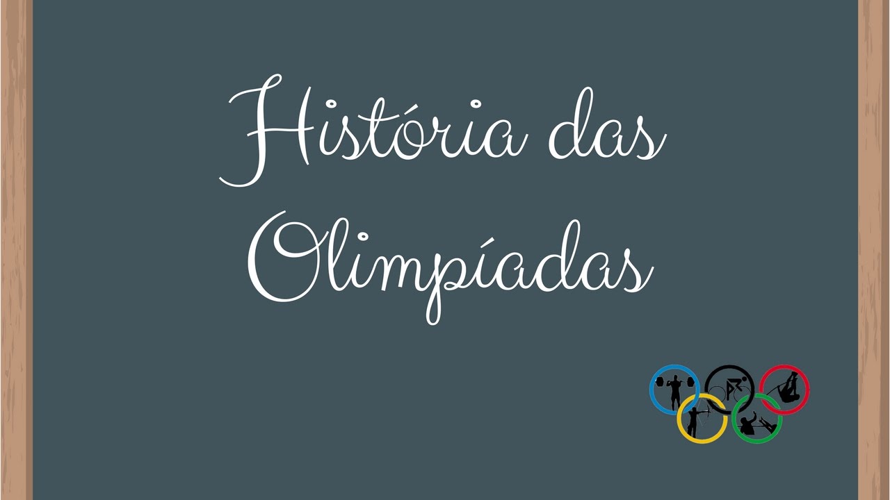 📌HISTÓRIA DAS OLIMPÍADAS [resumo] [Prof. Alda]