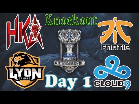 Full highlights (6 game) Worlds 2017 Play-In Elimination Day 1 | C9 vs LYN | FNC vs H2K