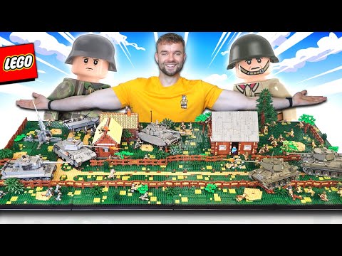 I Built The BIGGEST Lego WW2 Battle Of Kursk Moc EVER!
