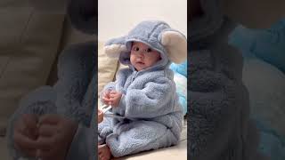 Download lagu How to Keep Your Baby Warm and Cute in Winter? Meet The Cartoon Baby Clothes Romper!  #cutebaby mp3