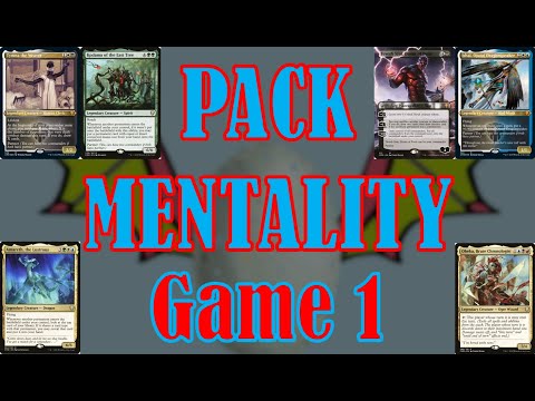 PACK MENTALITY: Commander Legends Sealed Gameplay - Game 1