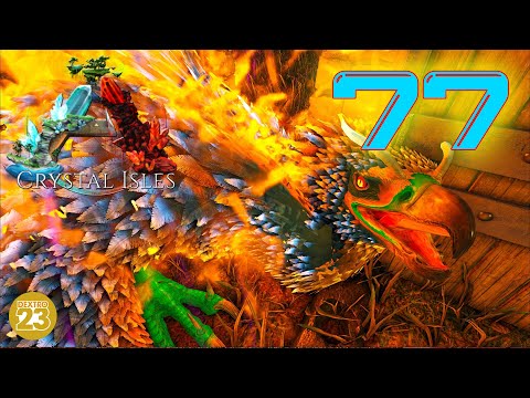 ARK Crystal Isles #77 Grand Embertross zähmen 💎 | Let's Play Gameplay Deutsch
