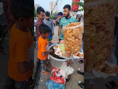8 Years Old Kid Selling Spicy Panipuri | Bangladeshi Street Food #shorts