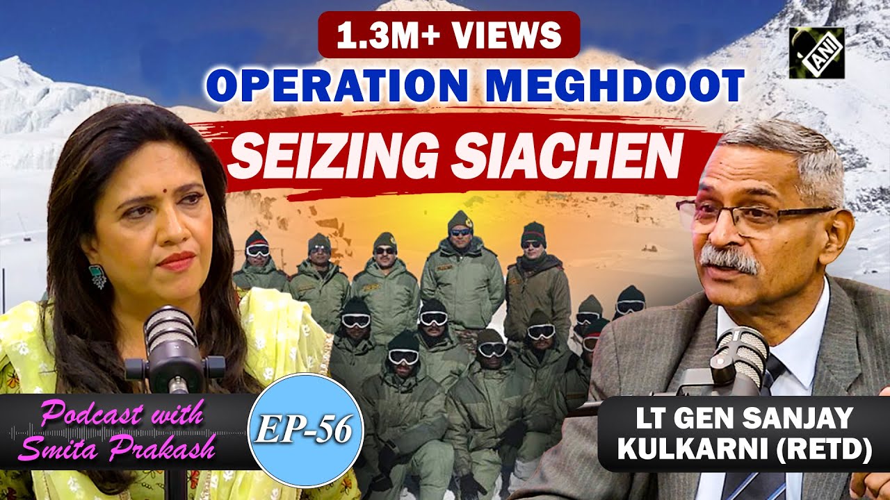 EP-56| Stunning story of Op Meghdoot-Seizing Earth’s highest battlefield with Lt Gen Kulkarni (Retd)