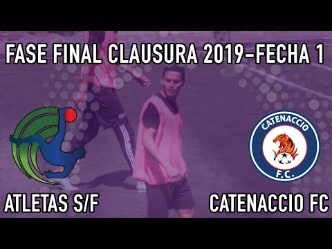 LO MEJOR DEL PARTIDO - ATLETAS SIN FRONTERAS VS CATENACCIO FC - FECHA 1 - FASE FINAL - SEDE PLATENSE