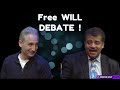 Brian Greene and Neil degresse Tyson talks about Free Will