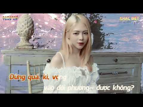 Khác Biệt To Lớn Hơn /// Karaoke tone nữ