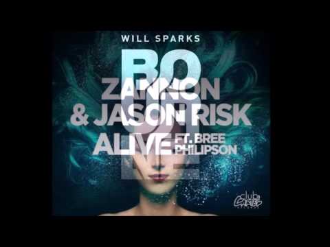 Will Sparks VS Zannon & Jason Risk - Bourne Alive (Mashup) DJ RJR