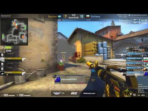 Outlaws.GG niki1 - 3 HS kills (2 M4A1-S, USP-S) #CSGO #Stream #HLTV #Esports