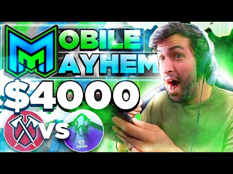 Tribe vs Zygnus Mobile Mayhem Finals Live! (Trovo Mayhem vs Nova 3rd place match)