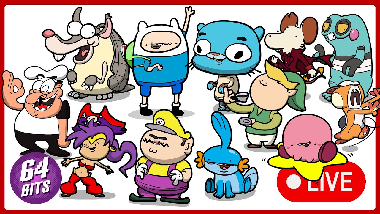 64 Bits Live: Doodle stream! (I'll doodle what you want - live!)