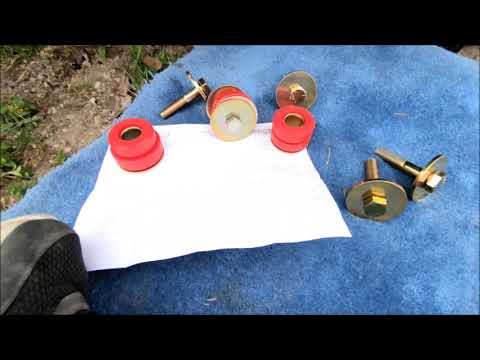 Camaro Sub frame bushings install.