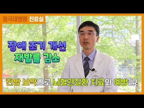 한방 보약으로 뇌혈관질환 치료와 예방을