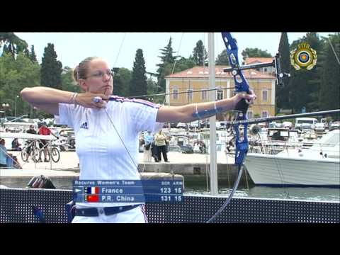 France v China – recurve women's team gold | Porec 2009 Archery World Cup S2