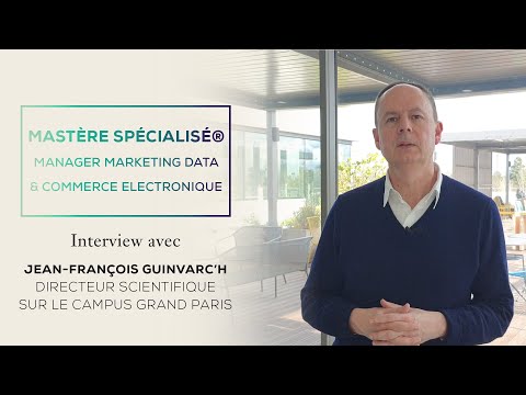 Jean-François Guinvarc'h, directeur du MS® Marketing Data & Commerce Electronique