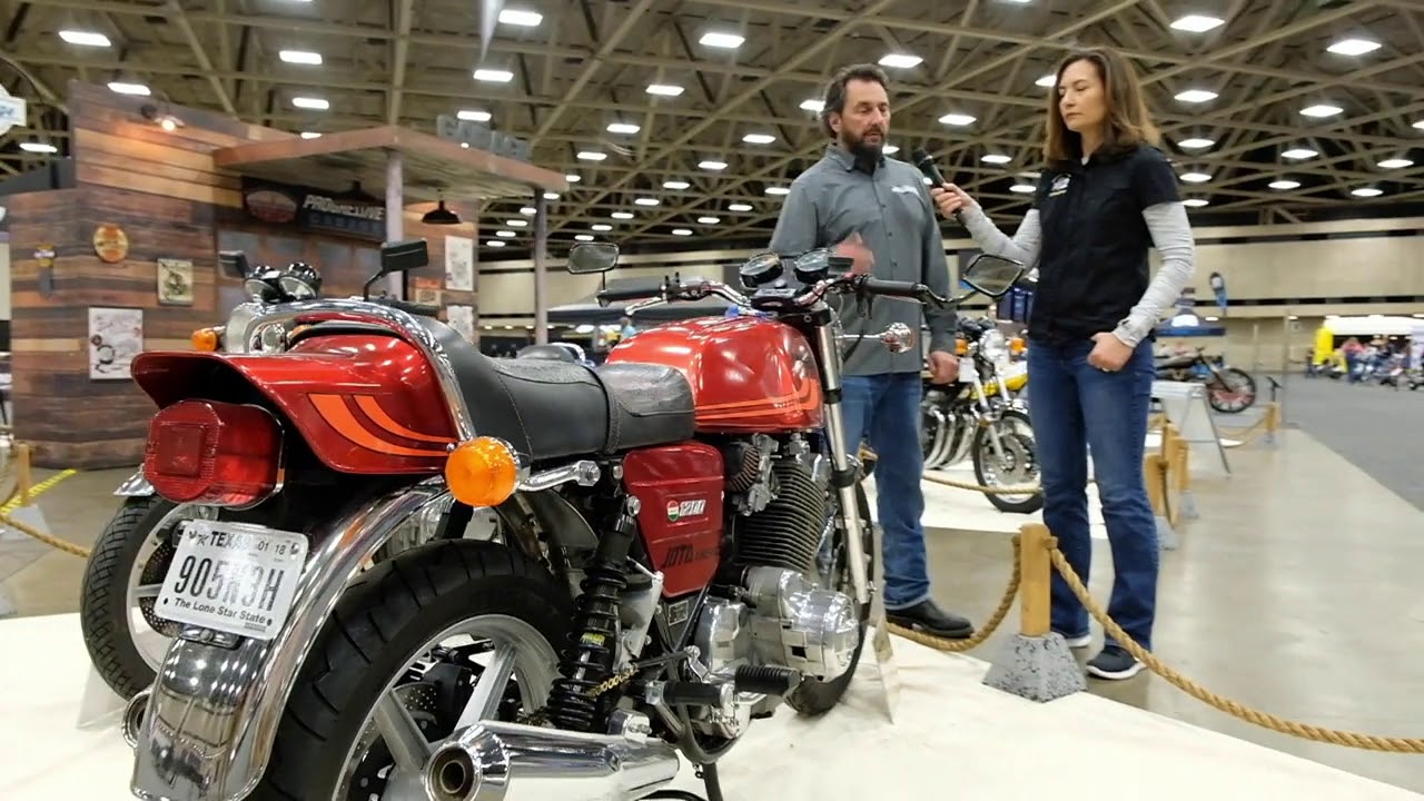 2 x Jota Americas at a motorcycle show