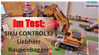 SIKU: 6740 - SIKU CONTROL32 Liebherr R980 SME Raupenbagger im Test / Review