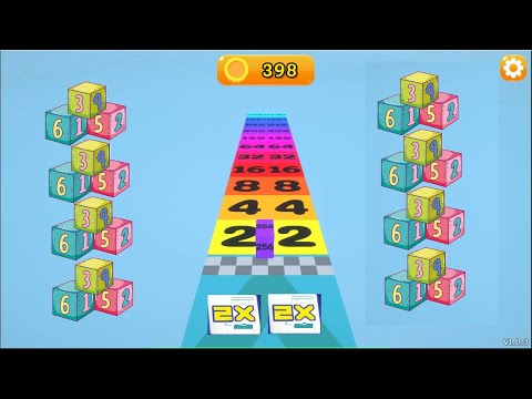 Cube Run 2048 io - How I played - First time play