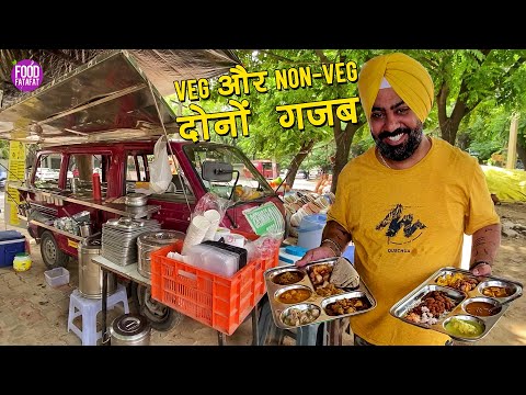 Sardar Ji Ke 16 Items Sare Ke Sare Best | Meal On Wheels Mohali | Street Food India