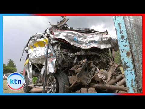 Thirteen die in Kariandusi road crash after matatu collides head-on with lorry in Gilgil