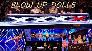 Best and funny blow up doll X Factor US and UK