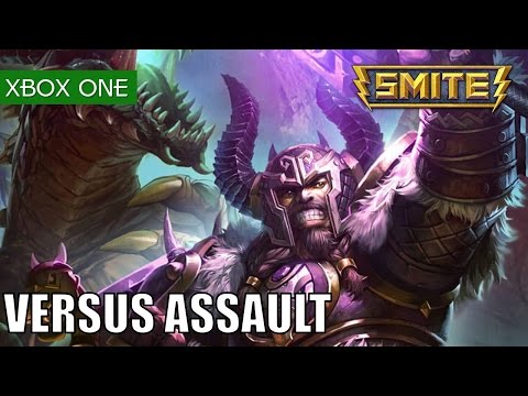 SMITE Xbox One Gameplay Assault Versus as Fafnir - There be dragons here