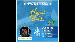 Download lagu Pagelaran Wayang Golek Dalang Darwis Setiadi Cinta Komara 3 Juli 2025 mp3