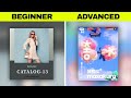 Beginner VS Advanced Graphic Design (What It Really Looks Like)