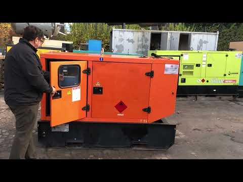 Notstromaggregat SDMO T33 Mitsubishi 33kVA - Nr. 811