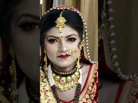 #makeup by me #hashtag #bridal #bridal makeup #makeup world #reels #hashtag #bridal #short video