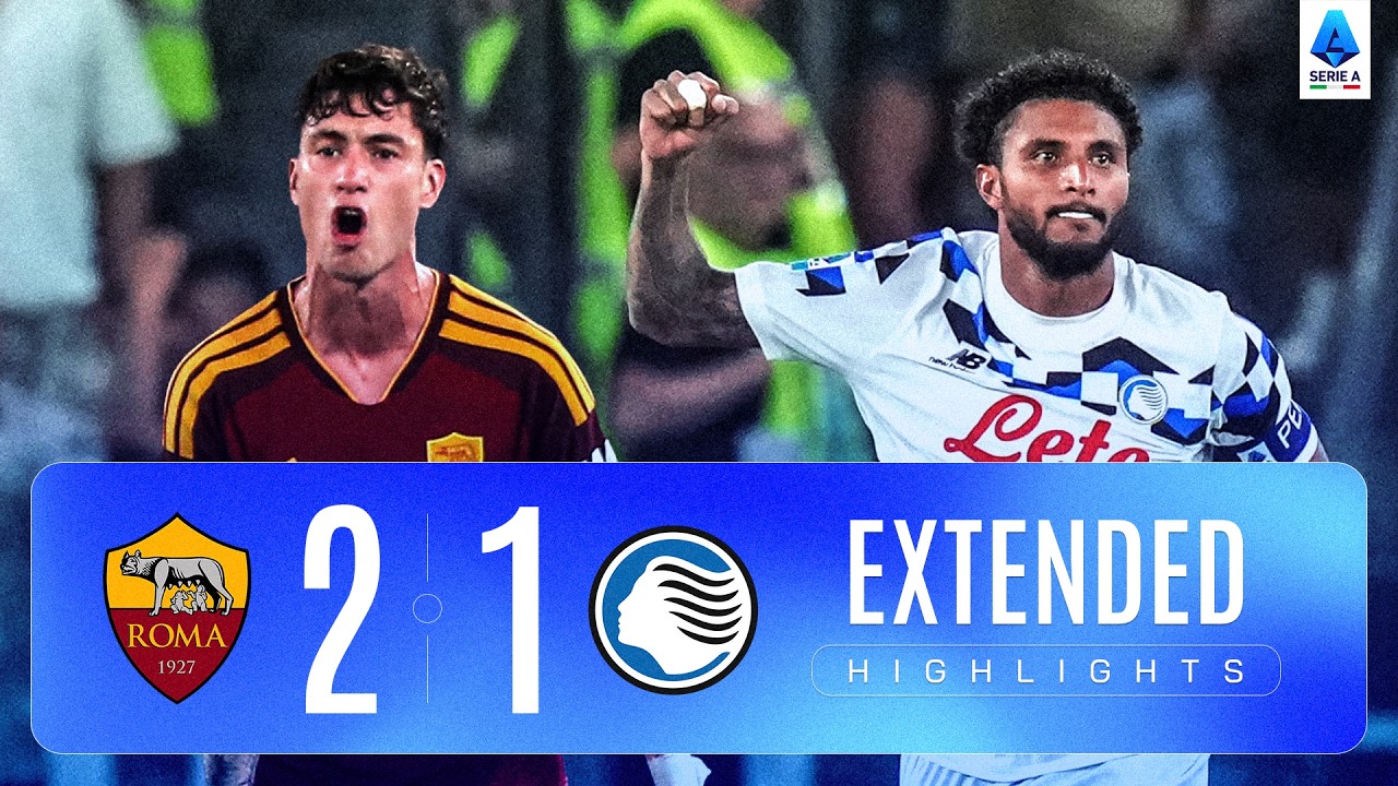 MAXI SINTESI ROMA-ATALANTA 2-1 | EXTENDED HIGHLIGHTS | SERIE A ENILIVE 2026/27