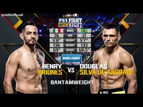 UFC Fight Night 98: Briones vs Silva de Andrade