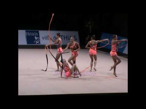 POLAND 3 ribbons 2 ropes - 2009 Thiais Groups AA