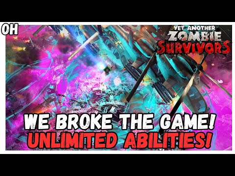 ABSOLUTLEY BROKEN Unlimited Abilities Build! Yet Another Zombie Survivors!