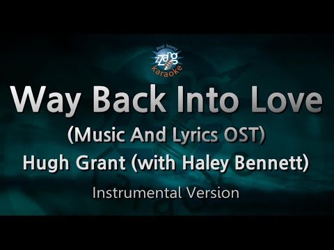 Hugh Grant-Way Back Into Love (with Haley Bennett) (MR) (Karaoke Version) [ZZang KARAOKE]