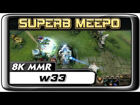 Dota 2 w33 Meepo is BACK IN THE GAME