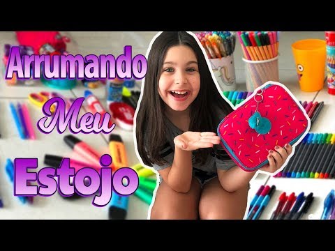 ARRUMANDO MEU ESTOJO - MATERIAL ESCOLAR 2018 | MARIANA COLLYER