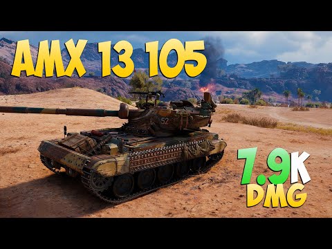 AMX 13 105 - 5 Frags 7.9K Damage - Proud! - World Of Tanks
