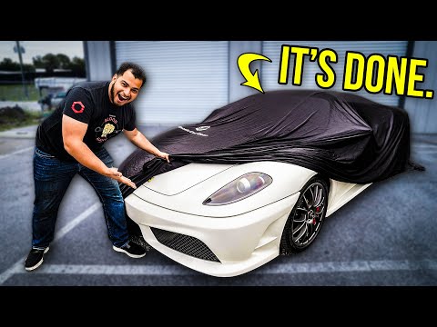 Rebuilding (And Heavily Modifying) A Wrecked $300,000 Ferrari 430 Scuderia | FINAL PART