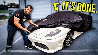 Rebuilding (And Heavily Modifying) A Wrecked $300,000 Ferrari 430 Scuderia | FINAL PART