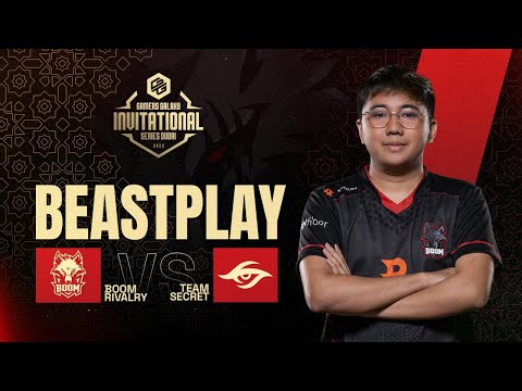 RIVALRY BEASTPLAY | BOOM vs. Team Secret - GAMERSGALAXY: Dota 2 Invitational Series Dubai 2022 G