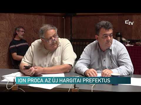 Ion Proca az új hargitai prefektus – Erdélyi Magyar Televízió