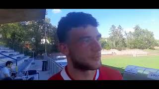 VIDEO. CARPI: IL COMMENTO DELL’ATTACCANTE DAVIDE VILLA AL TERMINE DELLA GARA CON IL SALSOMAGGIORE