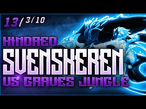 S8 | Svenskeren Kindred vs Graves JUNGLE | Ranked League VOD